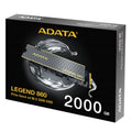 ADATA Legend 860 NVMe SSD PCIe Gen4 M.2 2280 w/ Heatsink