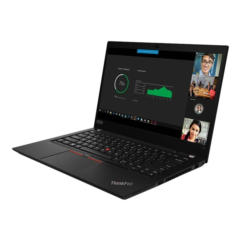 PREMIUM REFURBISHED Lenovo ThinkPad T14 Gen 1 – Intel Core i5-10210U, 14" Full HD 1080p, 16GB RAM, 256GB SSD, Windows 11 Pro – view 2