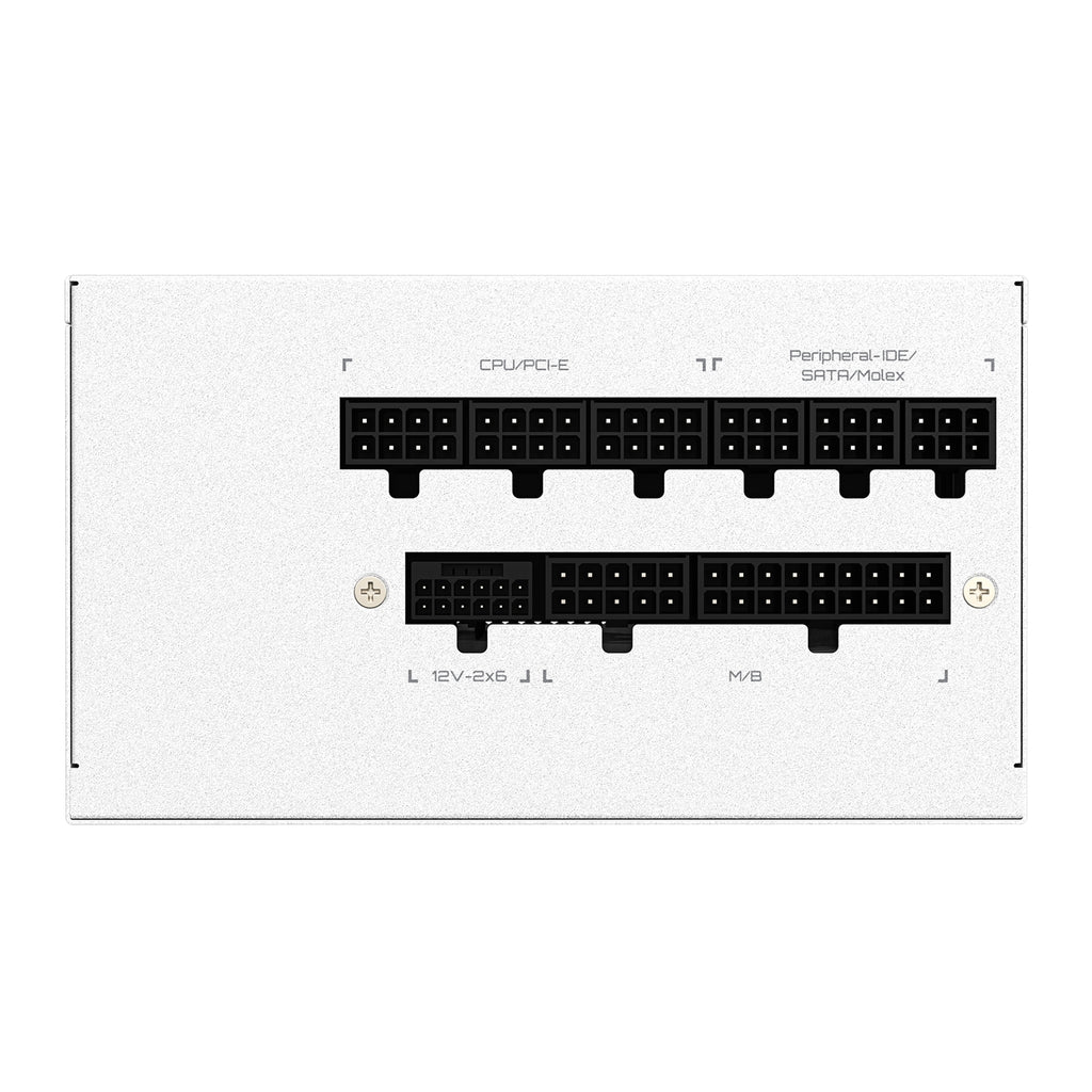 GIGABYTE UD1000GM PG5 V2 ICE 1000W PSU - ATX 3.1 PCIe 5.1 — view 6