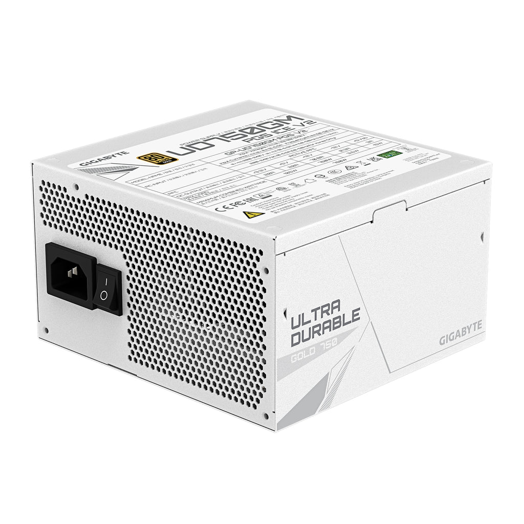 GIGABYTE GP-UD750GM PG5 V2 ICE 750W 80 Plus Gold ATX 3.1 PSU – view 3