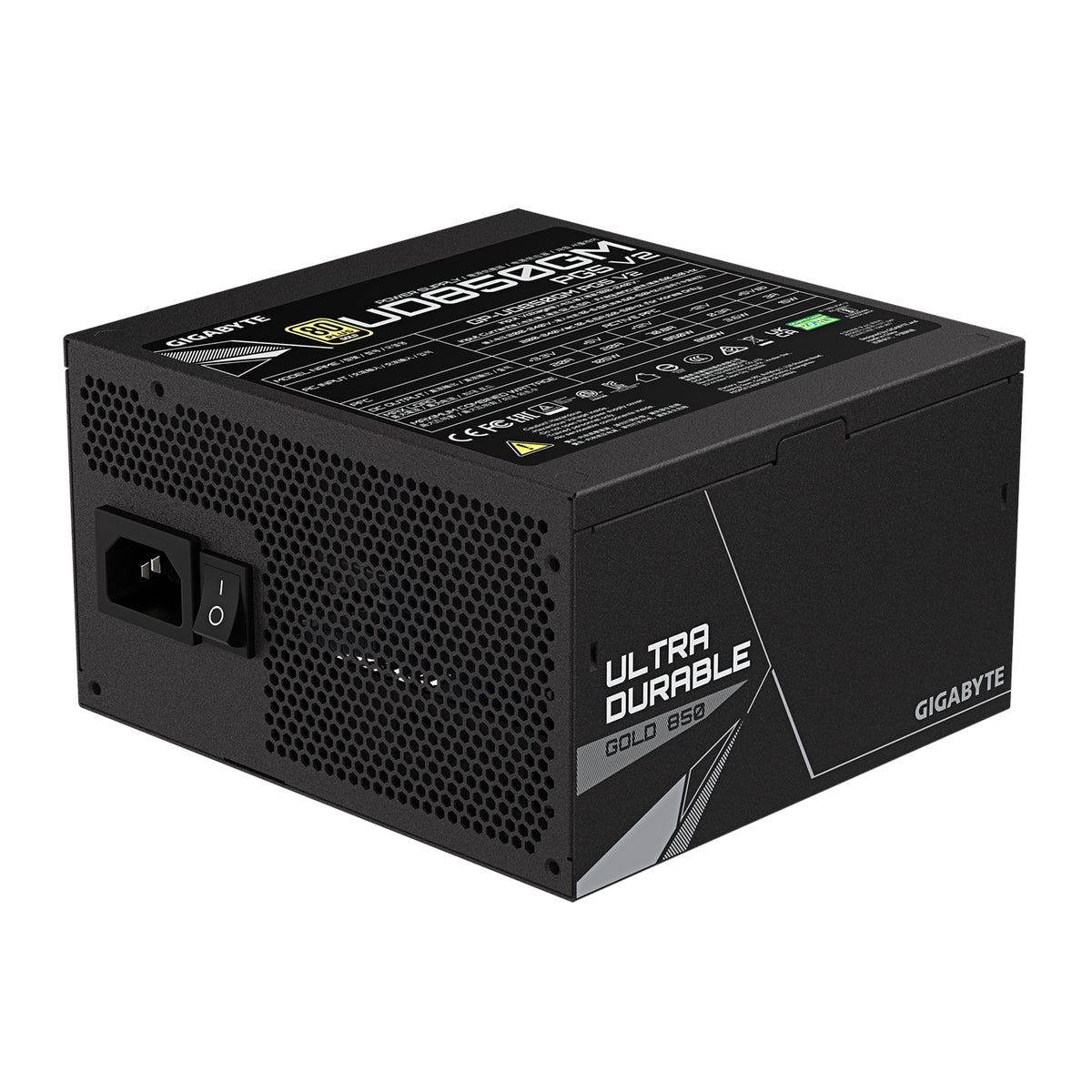 GIGABYTE GP-UD850GM PG5 V2 850W 80+ Gold Modular PSU ATX 3.1 – view 3