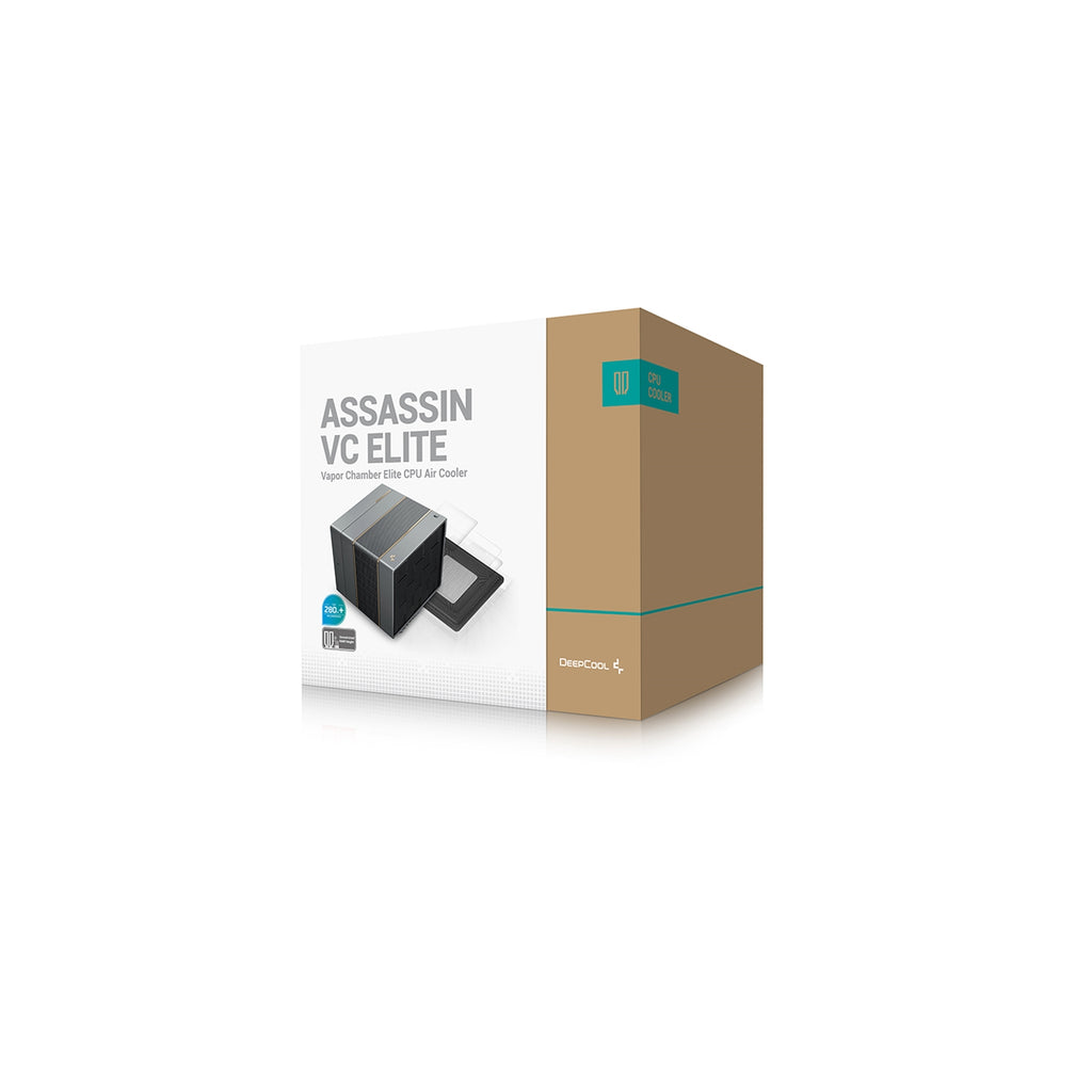 DeepCool ASSASSIN VC ELITE Black CPU Cooler - 300W, 7 Heatpipes