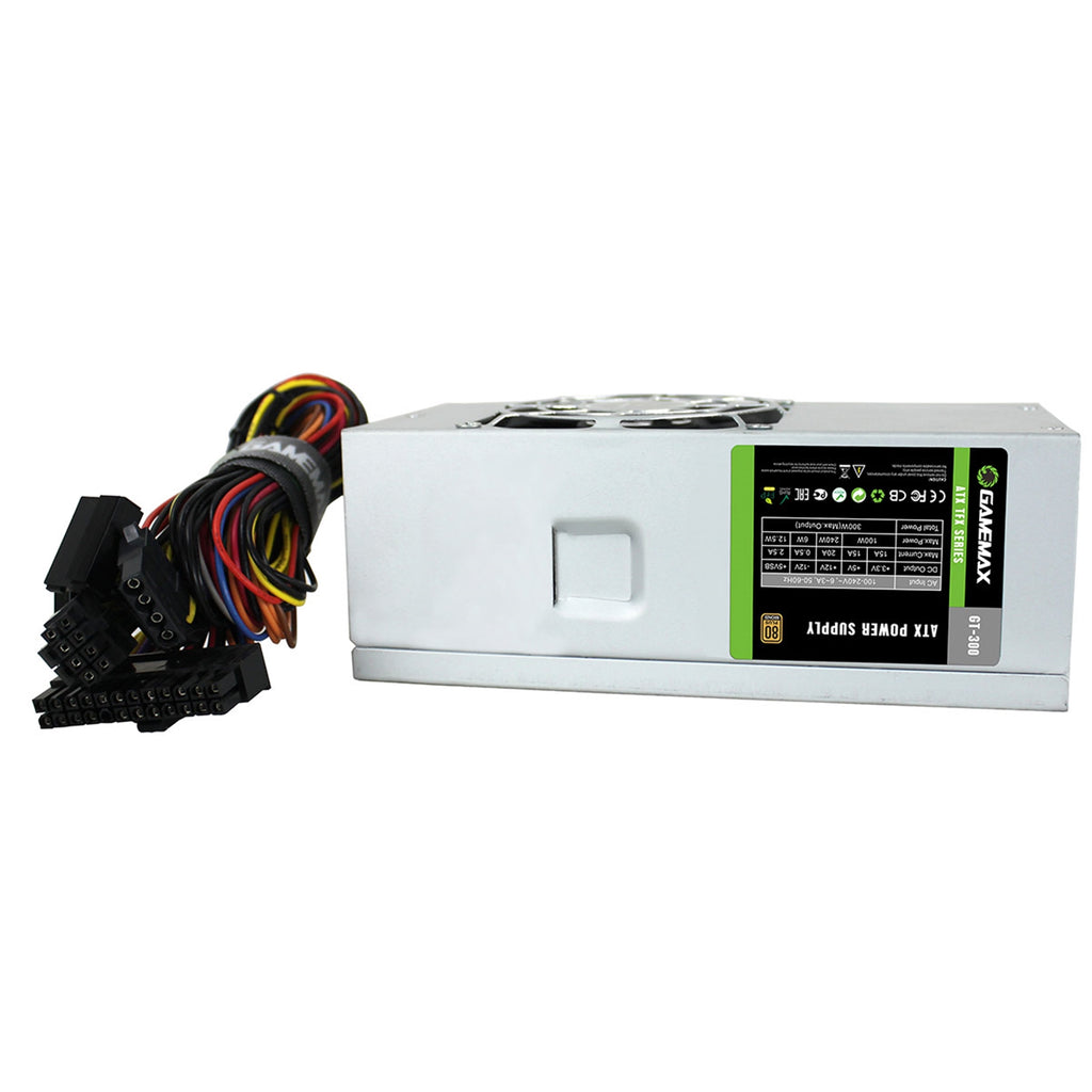 GameMax GT300 300W TFX PSU - 80 Plus Bronze, Active PFC – view 7