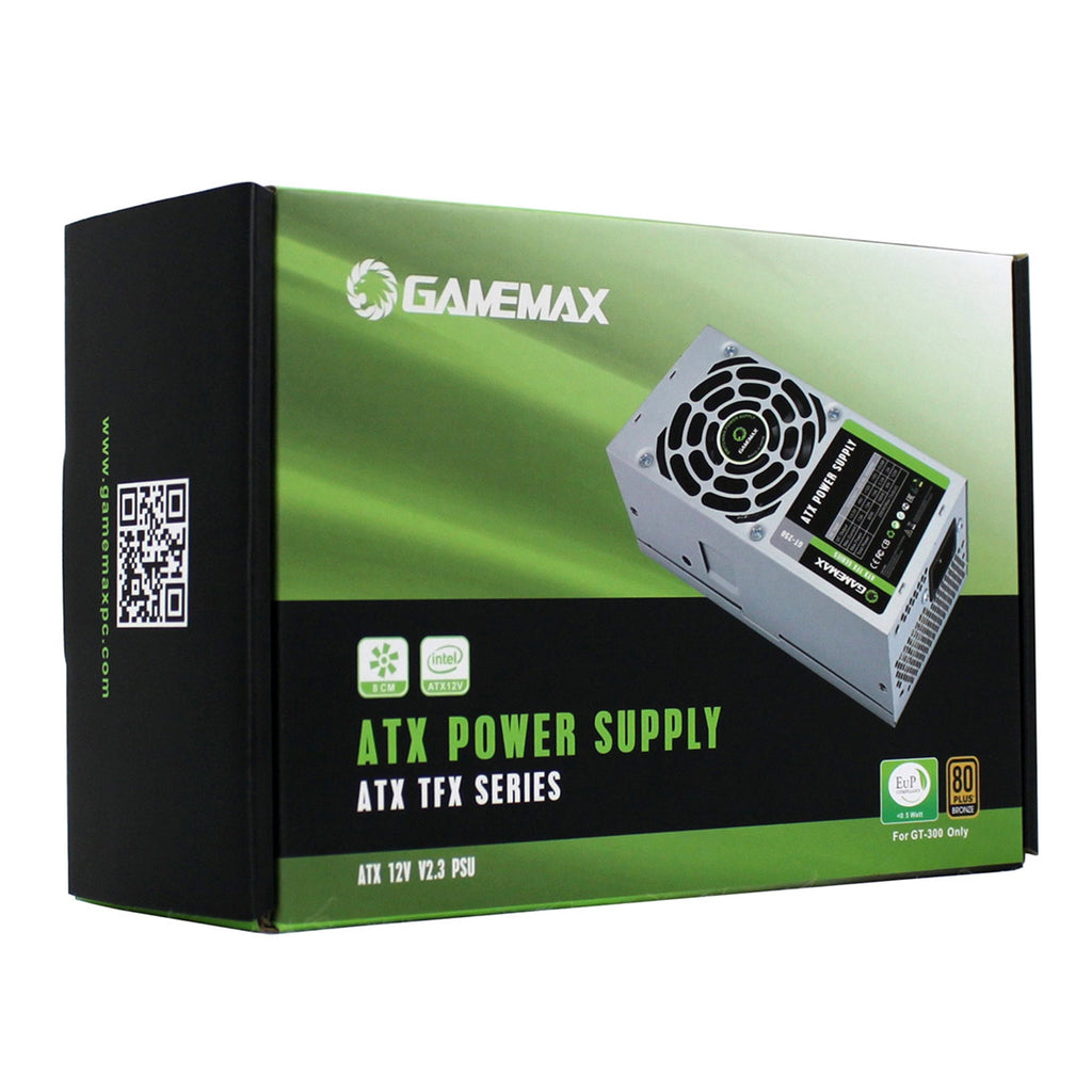 GameMax GT300 300W TFX PSU - 80 Plus Bronze, Active PFC – view 8
