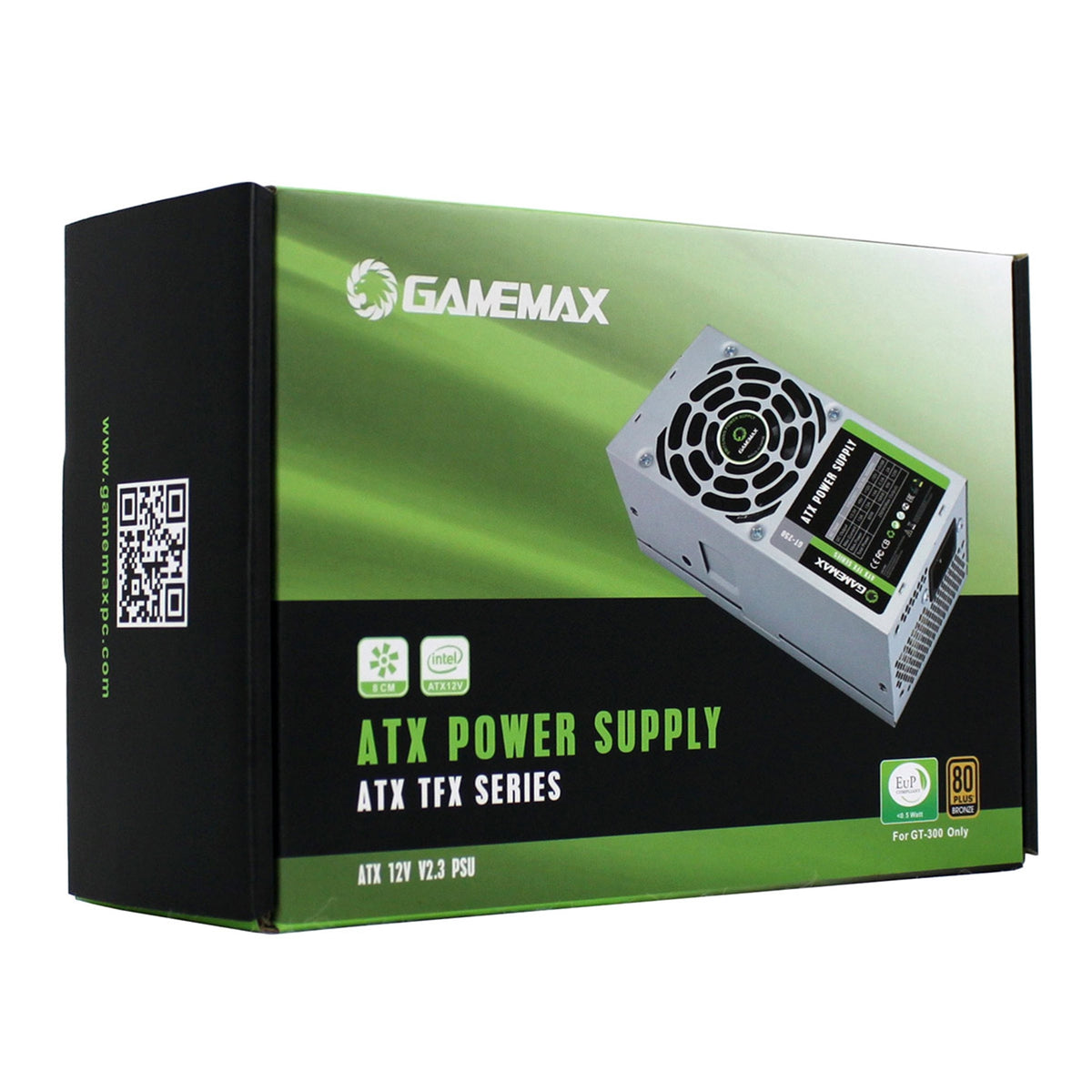 GameMax GT300 300W TFX PSU - 80 Plus Bronze, Active PFC – view 8