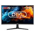 piXL PX27CC301B 27 Inch 240Hz HDR 10+ Full HD Curved Gaming Monitor with 1920 x 1080 Resolution, 1ms Response Time, HDR 10+, DisplayPort, HDMI &amp; VESA Mount