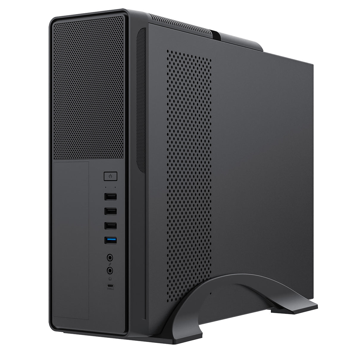CiT S014C Slim Micro ATX/ITX Desktop Case 300W PSU USB-C