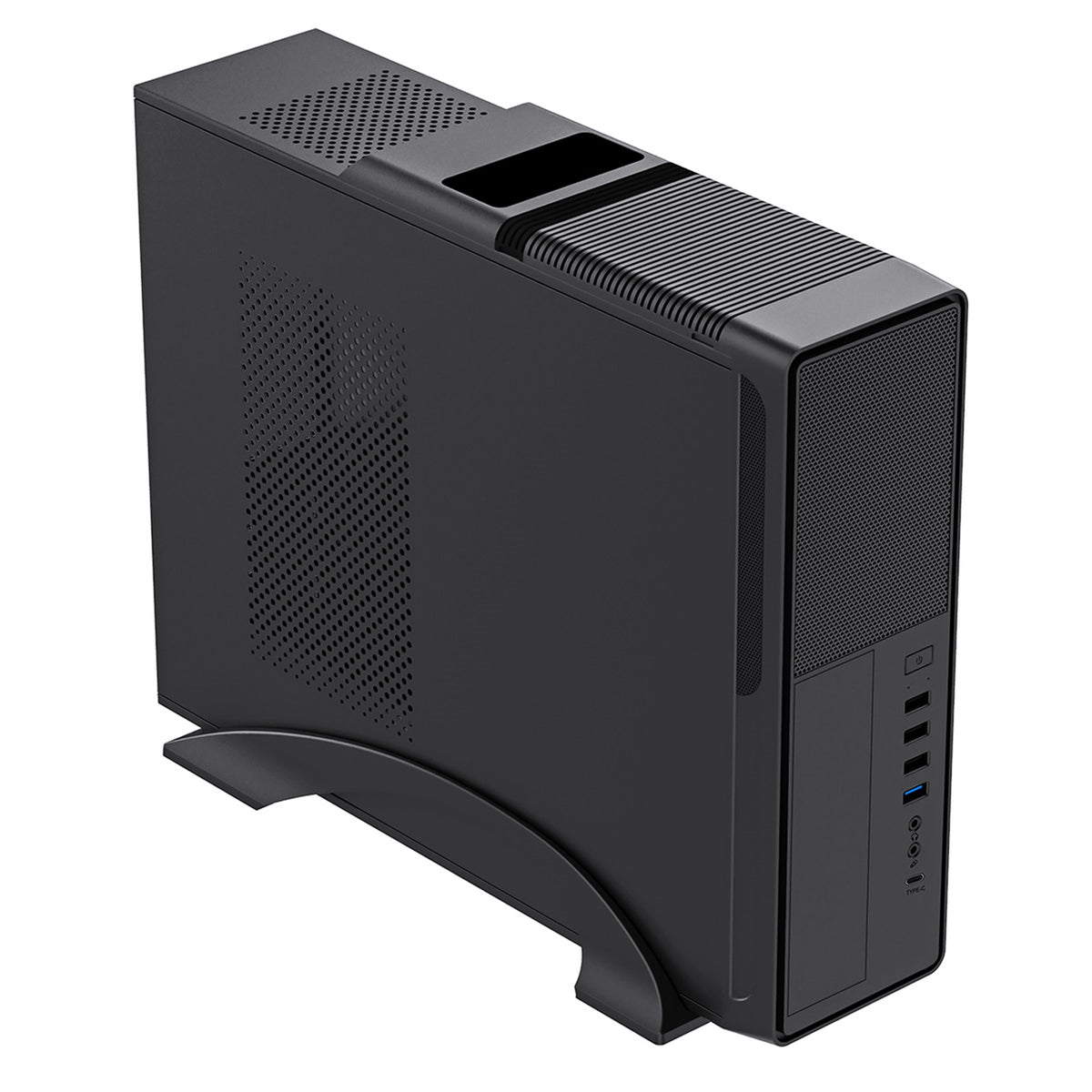 CiT S014C Slim Micro ATX/ITX Desktop Case 300W PSU USB-C