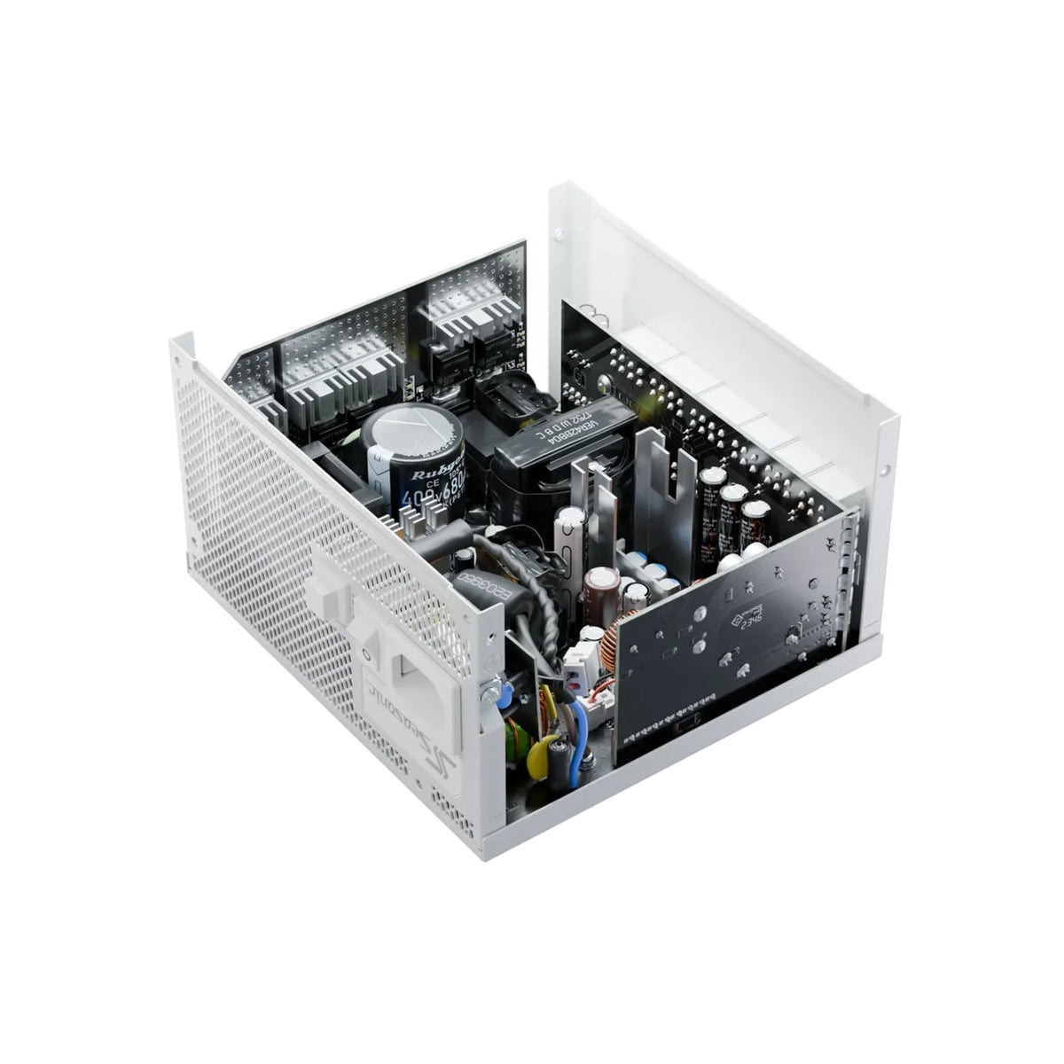 Seasonic FOCUS GX V4 850W White ATX 3.1 80 Plus Gold PSU – view 3