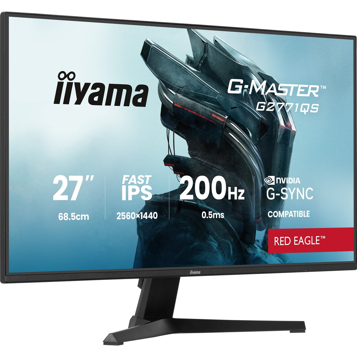 iiyama G-Master Red Eagle G2771QS-B1 27" QHD 200Hz IPS – view 2