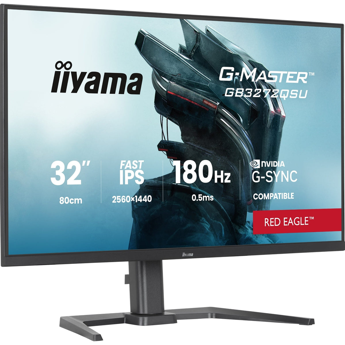 iiyama G-Master Red Eagle GB3272QSU-B1 32" QHD 180Hz – view 2
