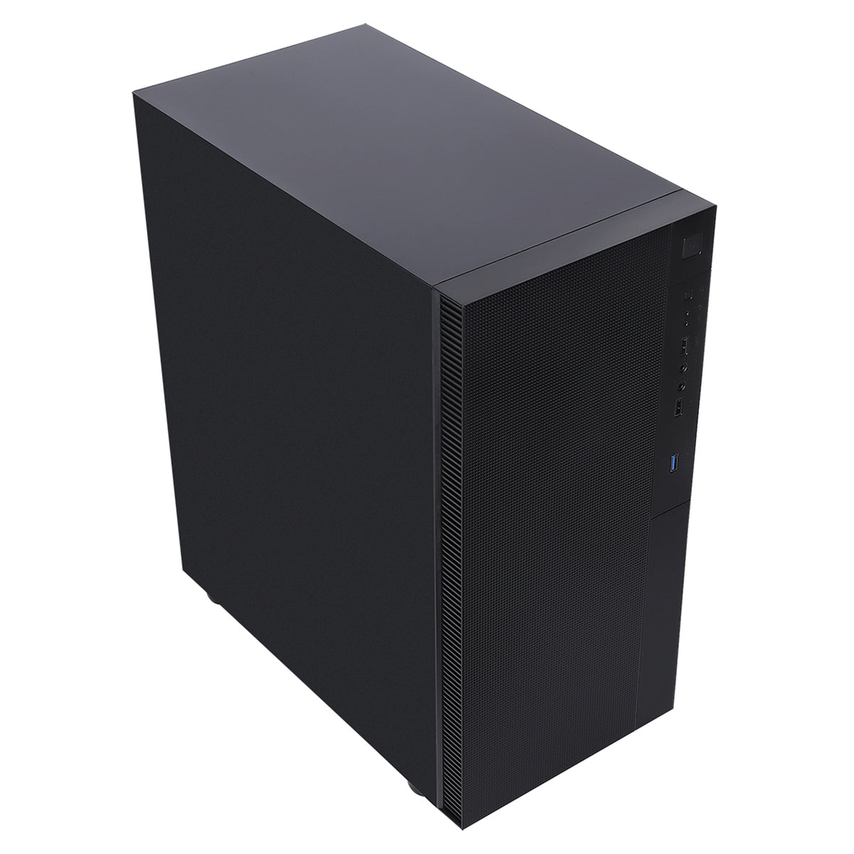 CiT Silent ES Black ATX Mid-Tower Case - 2x 120mm PWM Fans