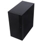 CiT Silent ES Black ATX Mid-Tower Case - 2x 120mm PWM Fans