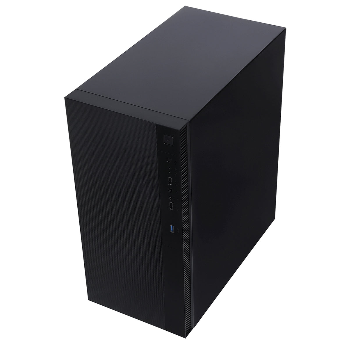 CiT Silent ES Black ATX Mid-Tower Case - 2x 120mm PWM Fans