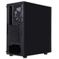 CiT Silent ES Black ATX Mid-Tower Case - 2x 120mm PWM Fans