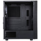 CiT Silent ES Black ATX Mid-Tower Case - 2x 120mm PWM Fans