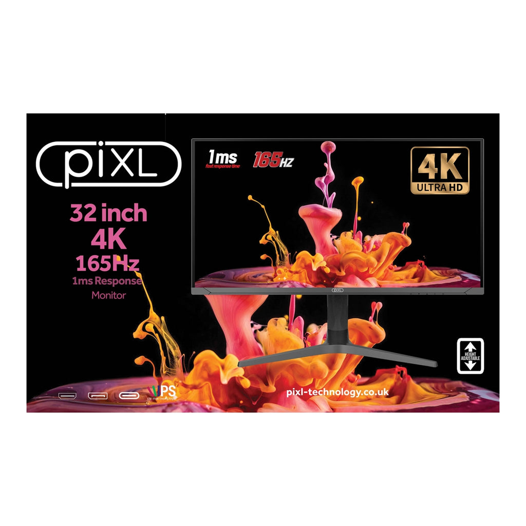 piXL CM32G7 32" 4K 144Hz IPS Gaming Monitor - FreeSync & G-Sync – view 5