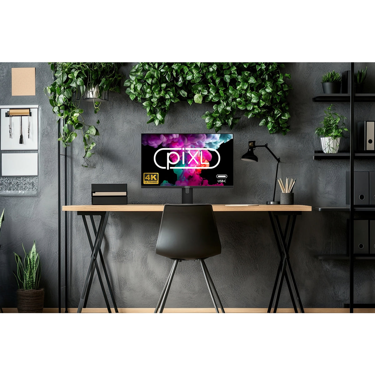 piXL PX27UDH4K 27" 4K IPS Monitor - 60Hz, USB-C, HDMI, DP – view 7