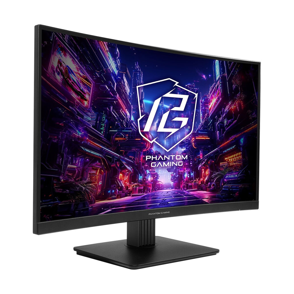 ASRock Phantom Gaming PG27QRT1B 27" QHD 180Hz Curved Monitor – view 2