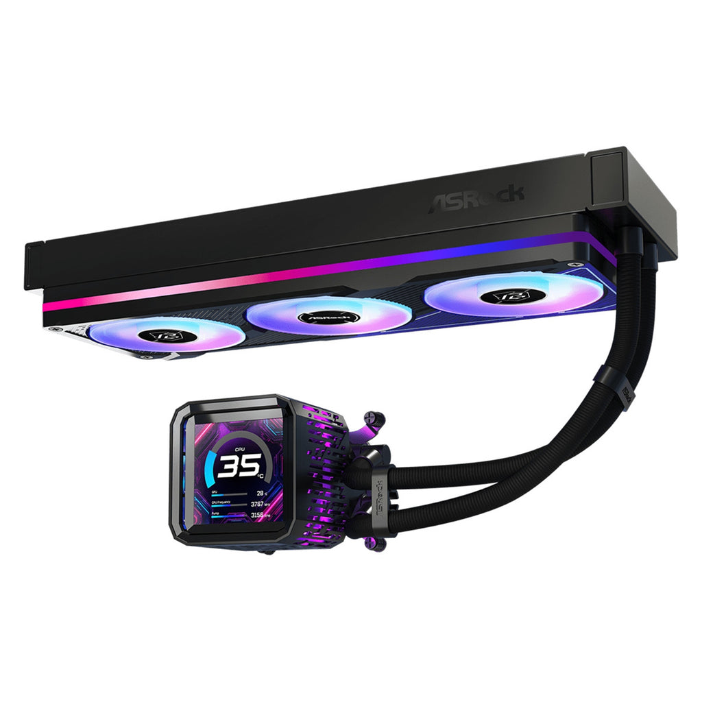 ASRock Phantom Gaming 360 LCD AIO CPU Cooler - 360mm