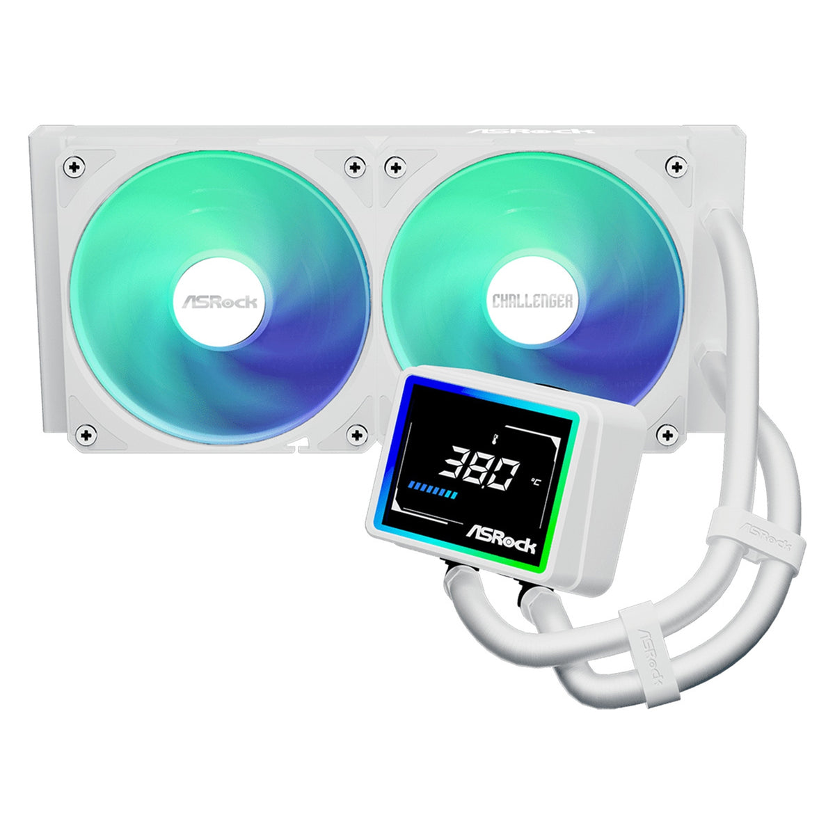 ASRock Challenger White 240 Digital AIO Cooler - 240mm — view 3