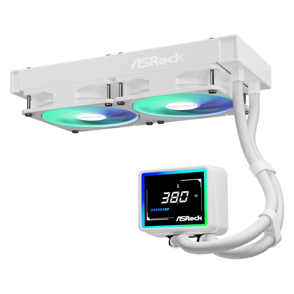 ASRock Challenger White 240 Digital AIO Cooler - 240mm — view 4