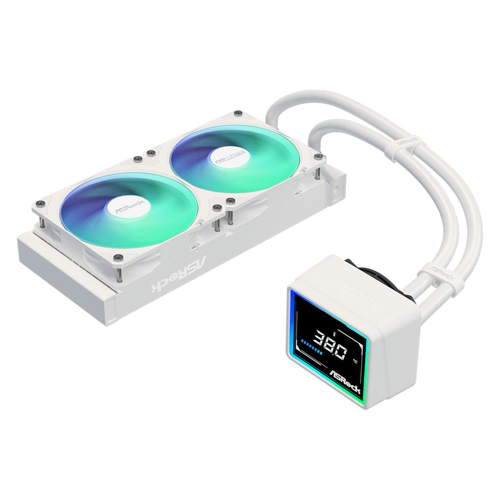 ASRock Challenger White 240 Digital AIO Cooler - 240mm — view 5