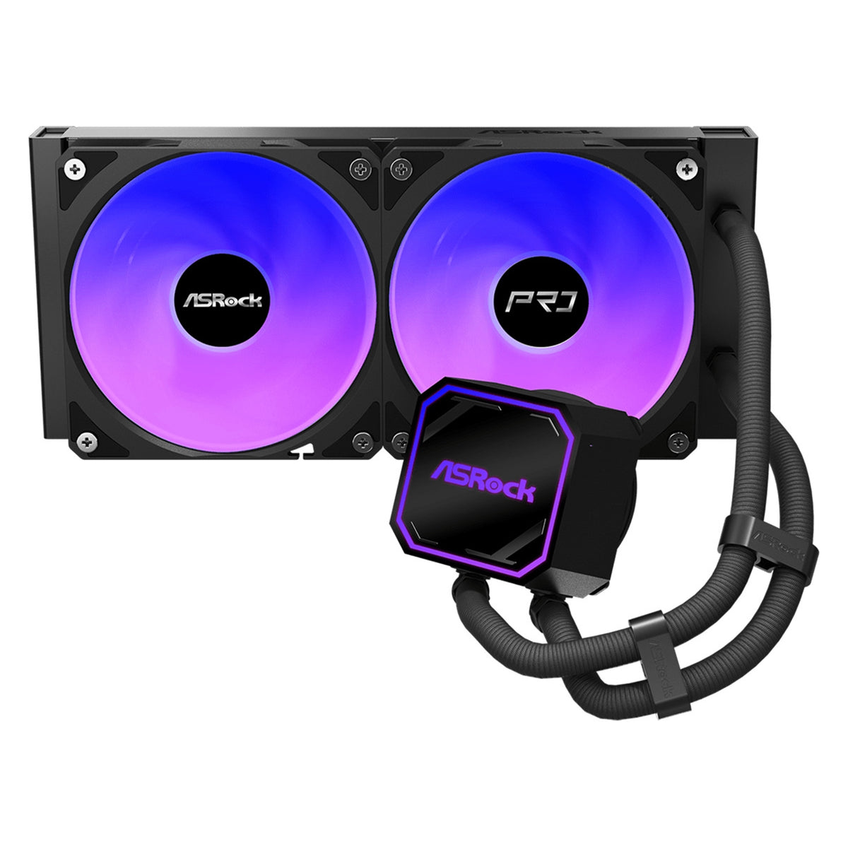 ASRock Pro 240 ARGB AIO Liquid CPU Cooler - 240mm – view 3