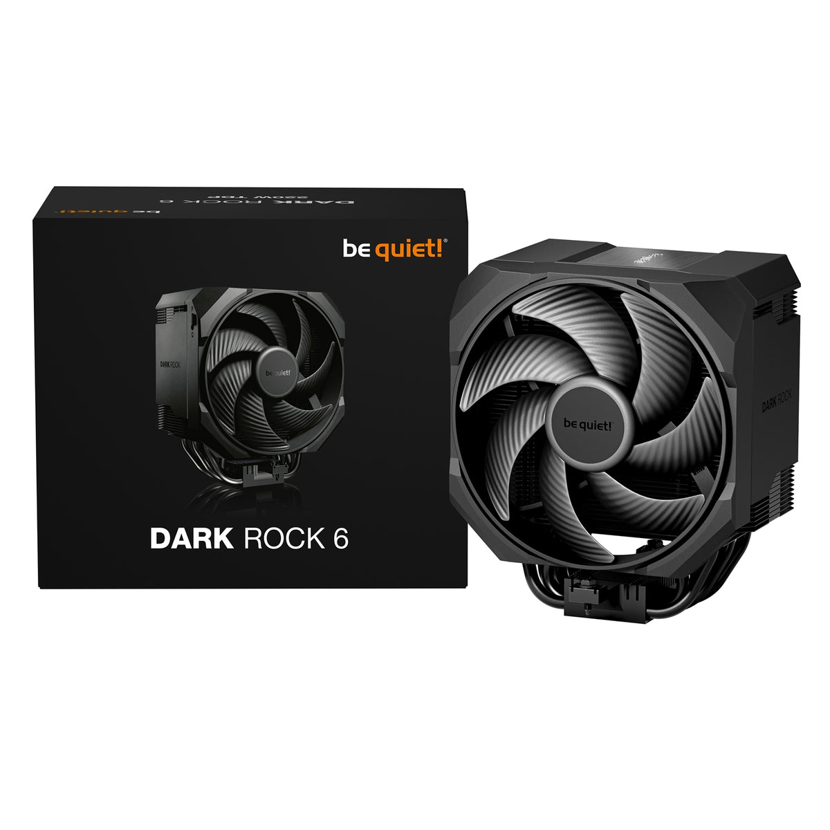 be quiet! Dark Rock 6 CPU Cooler - 220W TDP, 135mm PWM Fan