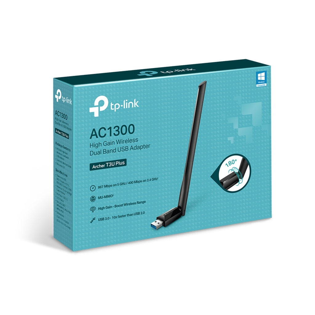 TP-Link Archer T3U Plus AC1300 Dual Band USB Wi-Fi Adapter – view 4