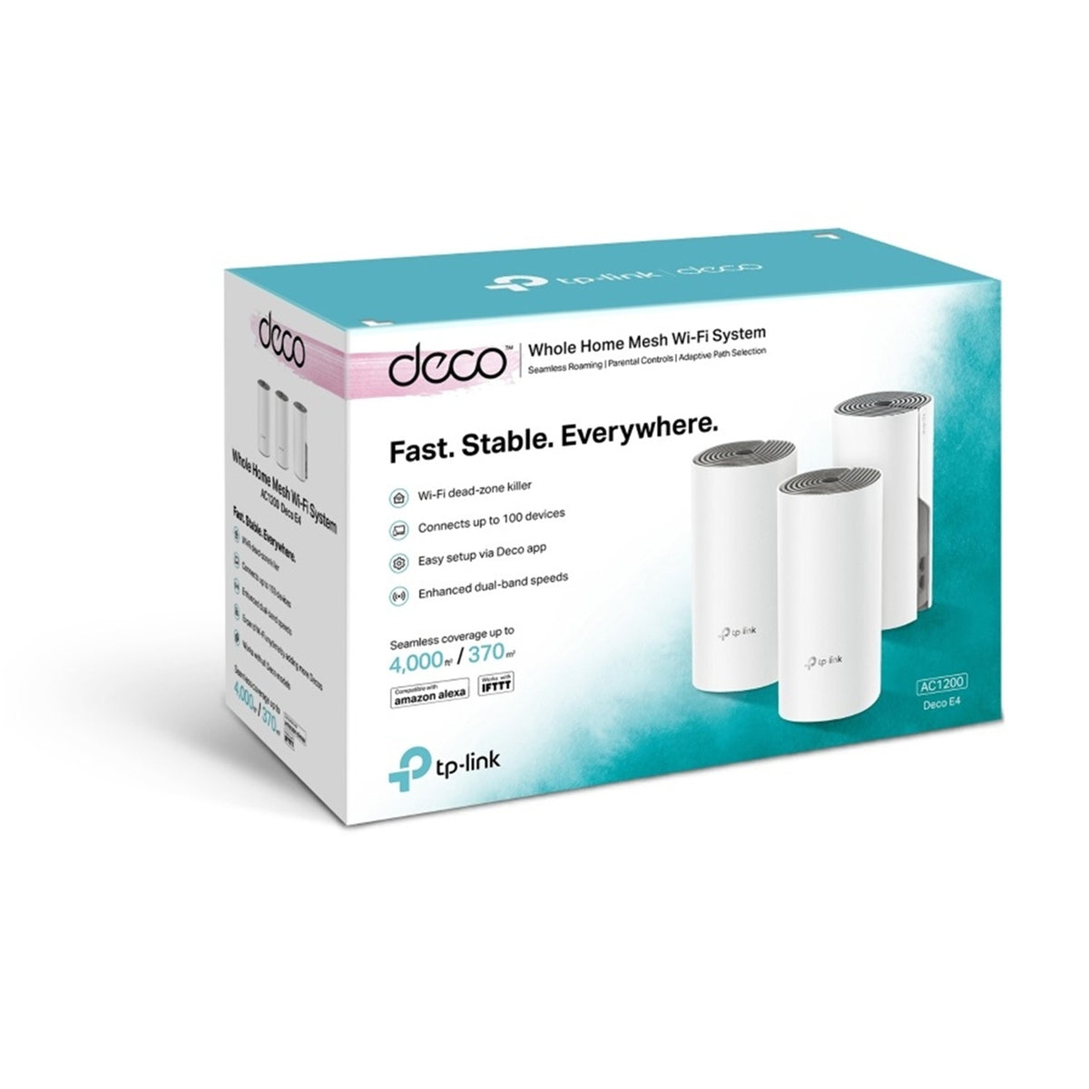 TP-Link Deco E4 3-Pack AC1200 Whole Home Mesh Wi-Fi System – view 7