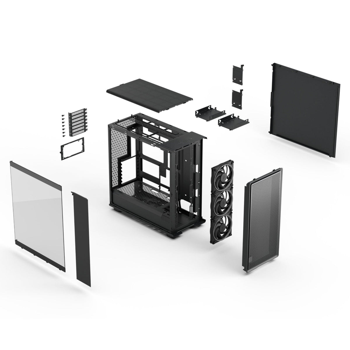 Fractal Design Epoch XL RGB Black TG Mid Tower Case - 425mm GPU — view 17