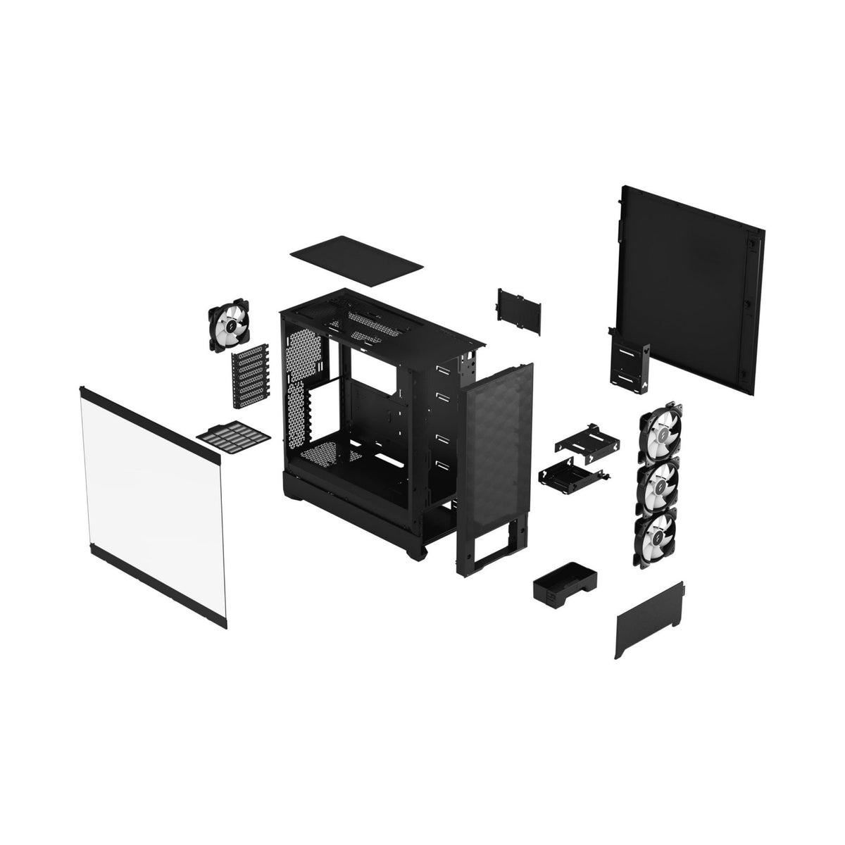 Fractal Design Pop XL Air RGB Black E-ATX Full Tower Case — view 12