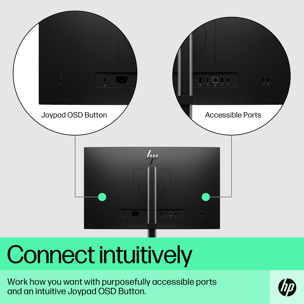 HP E22 G5 21.5" FHD IPS Monitor - 75Hz, HDMI, DisplayPort