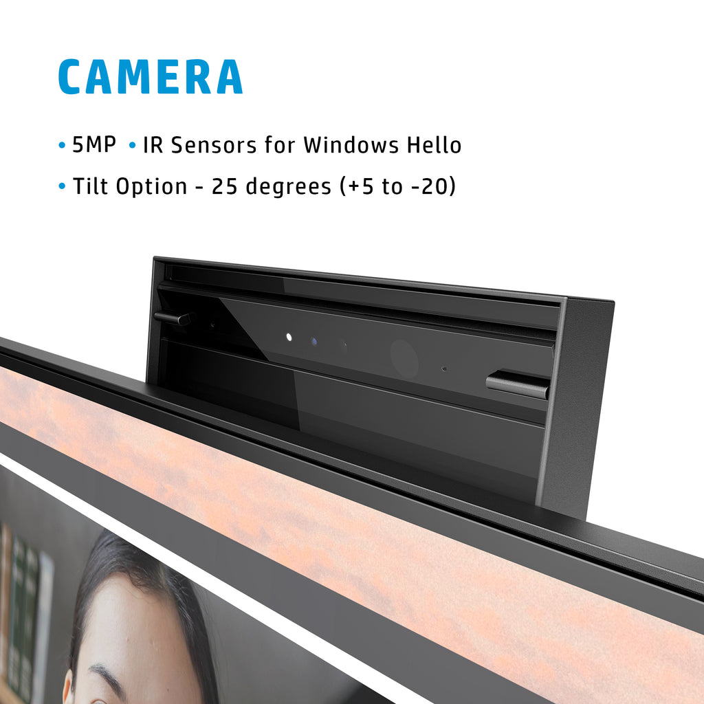 HP E24mv G4 FHD Conferencing Monitor 23.8" 1080p IPS