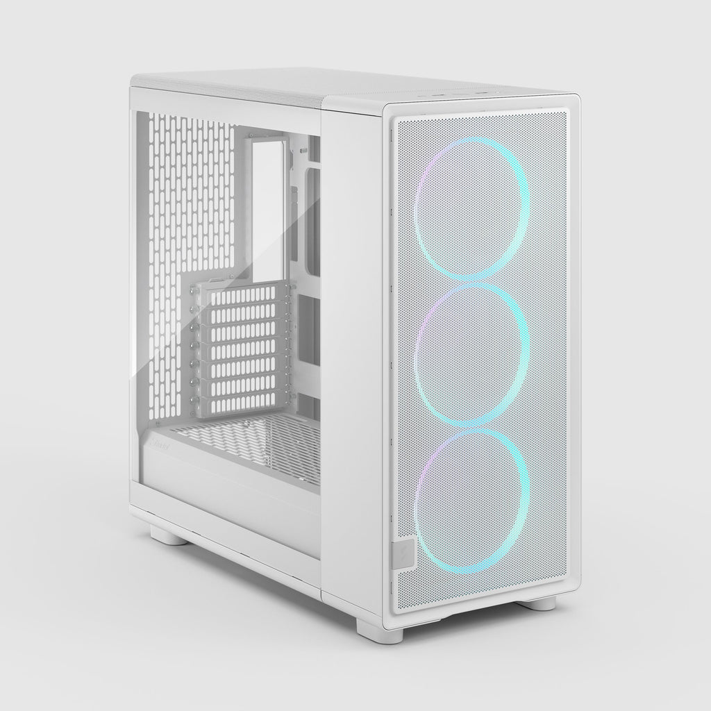 Fractal Design Epoch XL White RGB PC Case - ATX, 3x140mm