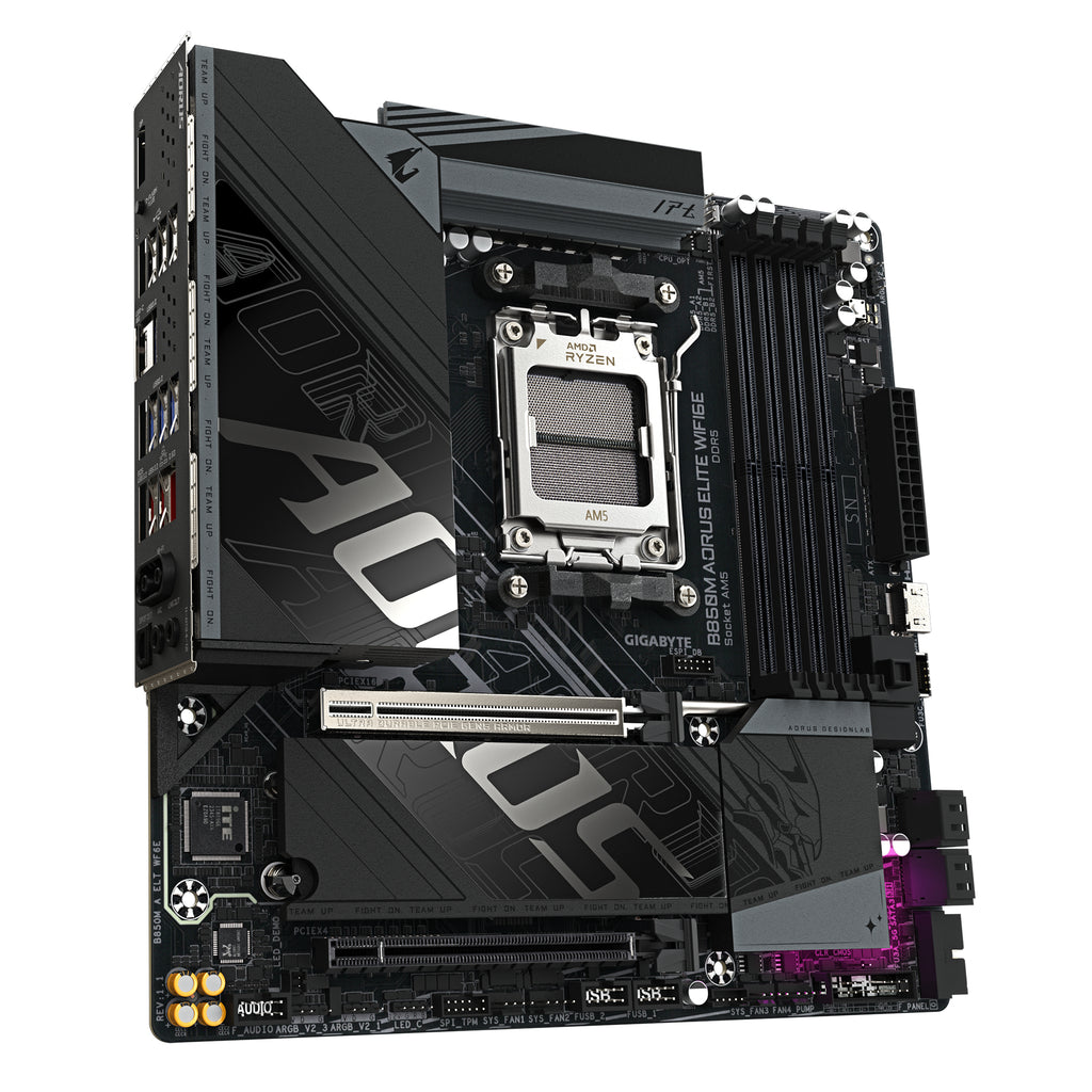 Gigabyte B850M AORUS Elite WiFi 6E AM5 Micro-ATX Motherboard