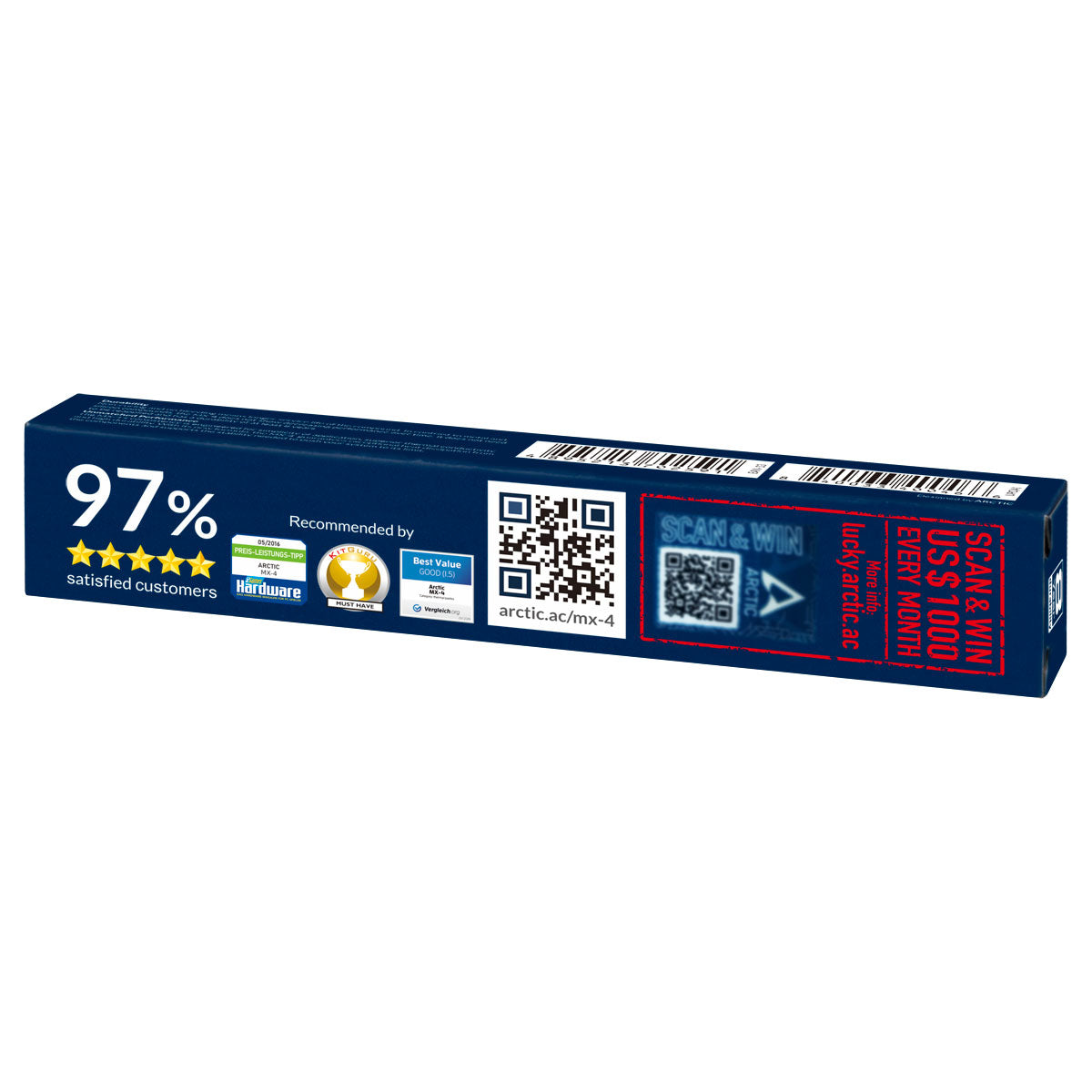 Arctic MX-4 Thermal Compound w/Spatula and Syringe 4g-8g