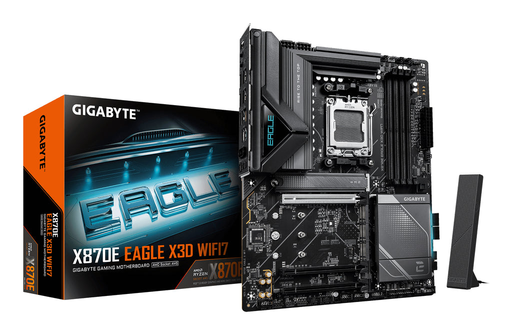 Gigabyte X870E Eagle X3D WiFi7 AMD AM5 ATX Motherboard