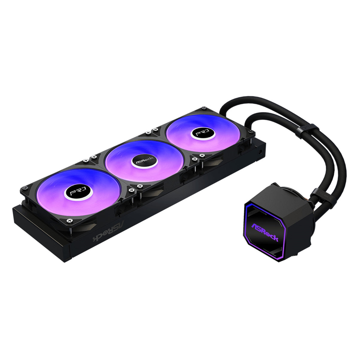 ASRock Pro 360 ARGB AIO Liquid CPU Cooler - 360mm