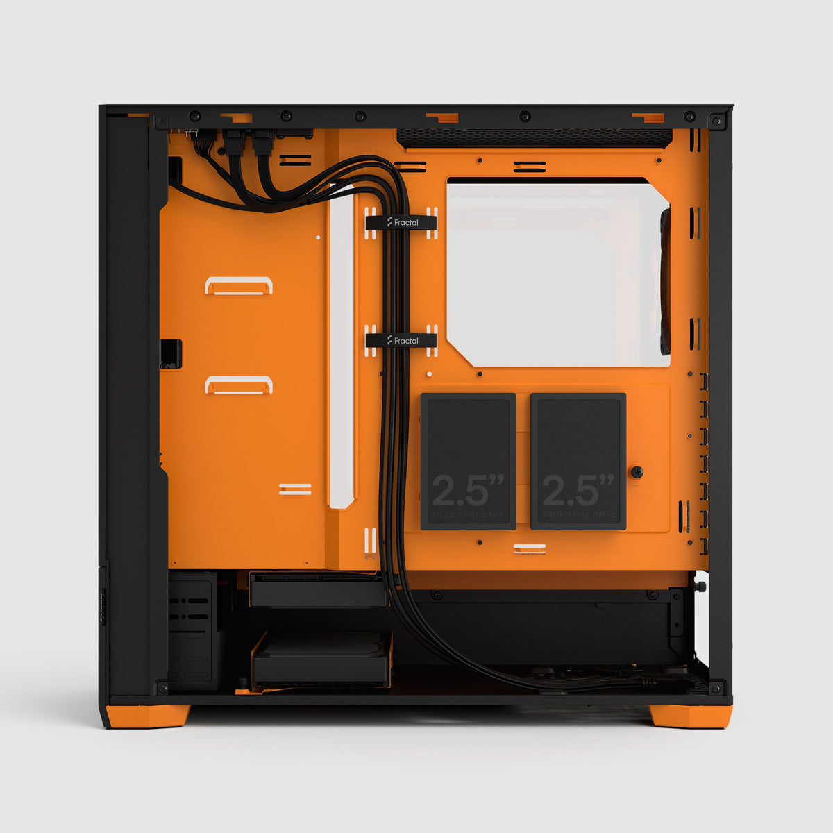 Fractal Design Pop Air RGB Orange Core TG - ATX Mid Tower