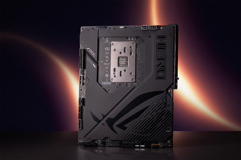 The ROG Crosshair X870E Hero BTF & ROG Ryujin III 360 ARGB Extreme