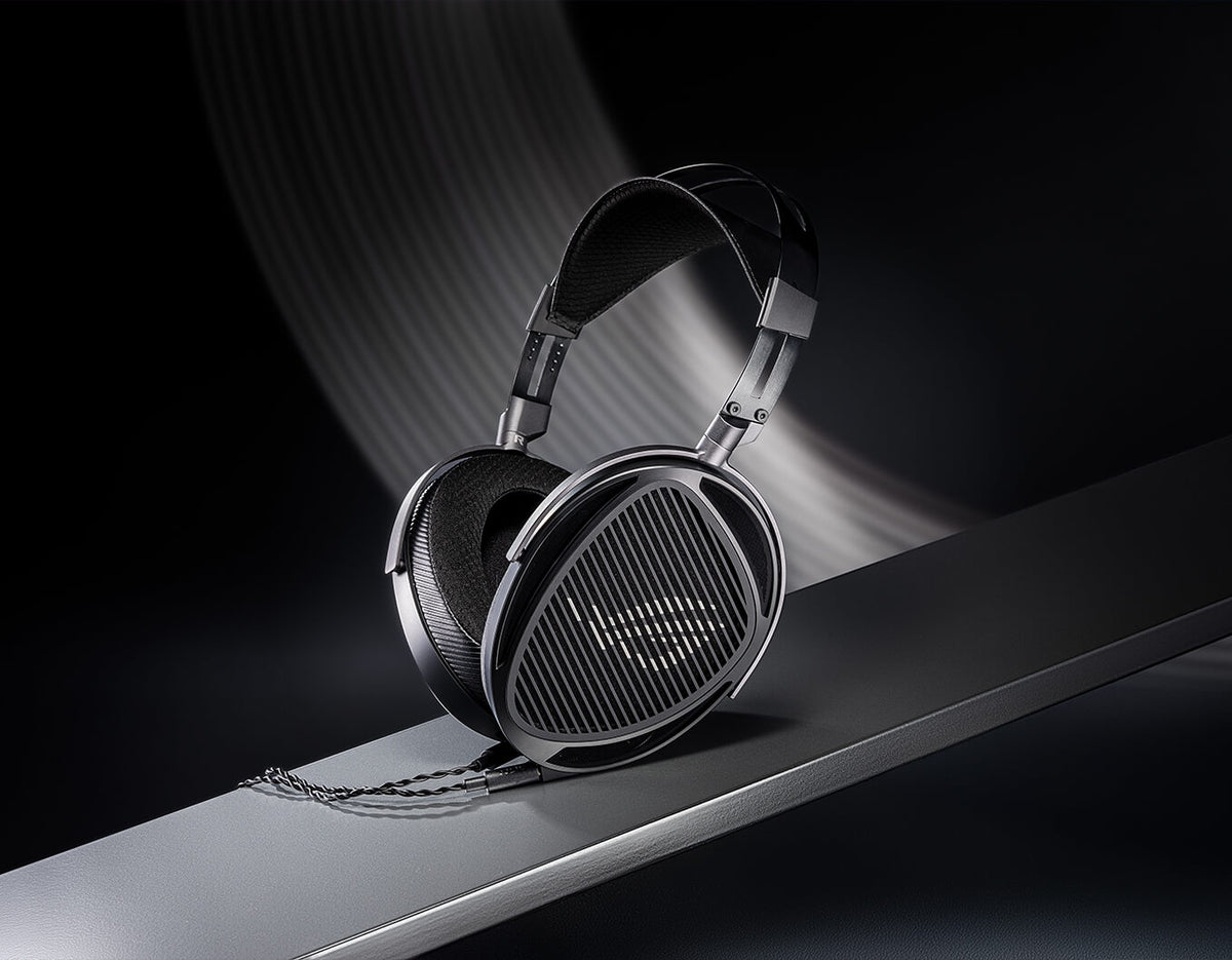 The ROG Kithara is resting on a slanted surface, shown under directional light from a angle.
