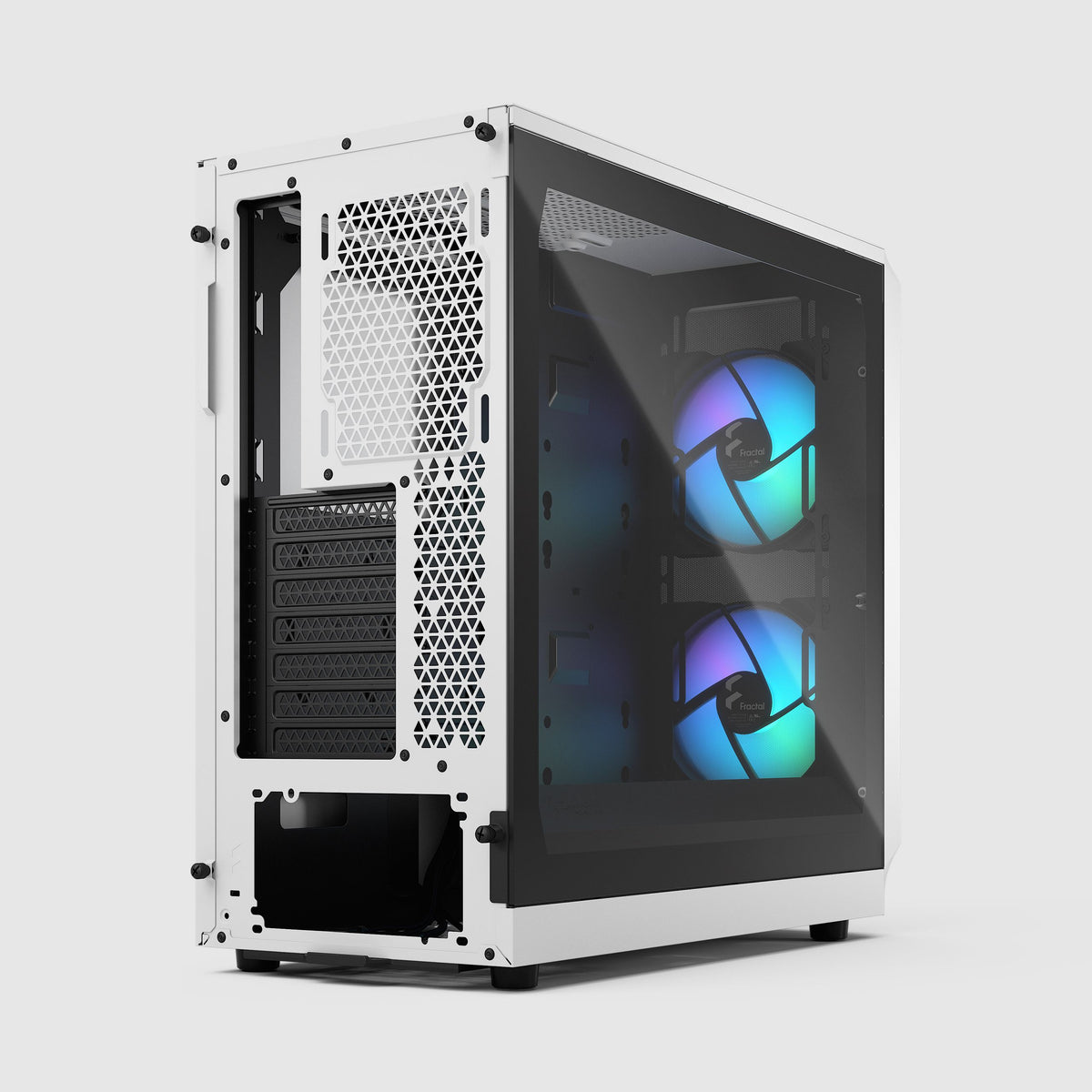 Fractal Design Focus 2 RGB White TG Clear Tint Mid-Tower Case
