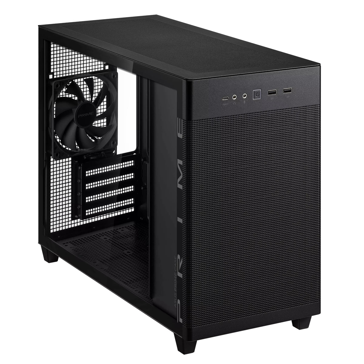 ASUS Prime AP201 TG Black MicroATX Case