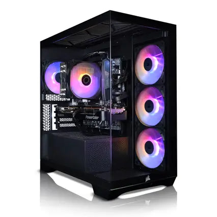 AWD-IT Astraeus AMD Ryzen 5, Radeon RX 9070 GRE, 16GB RAM, 1TB SSD, Windows 11 Prebuilt Gaming PC