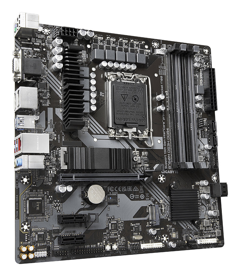 Gigabyte B760M DS3H DDR4 Micro-ATX Intel LGA1700 Motherboard