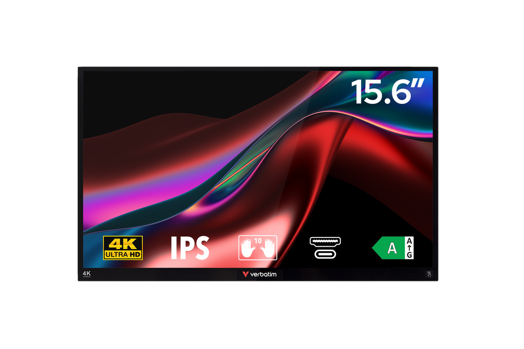 Portable Touchscreen Monitor ALU 15.6" Ultra HD 4K
