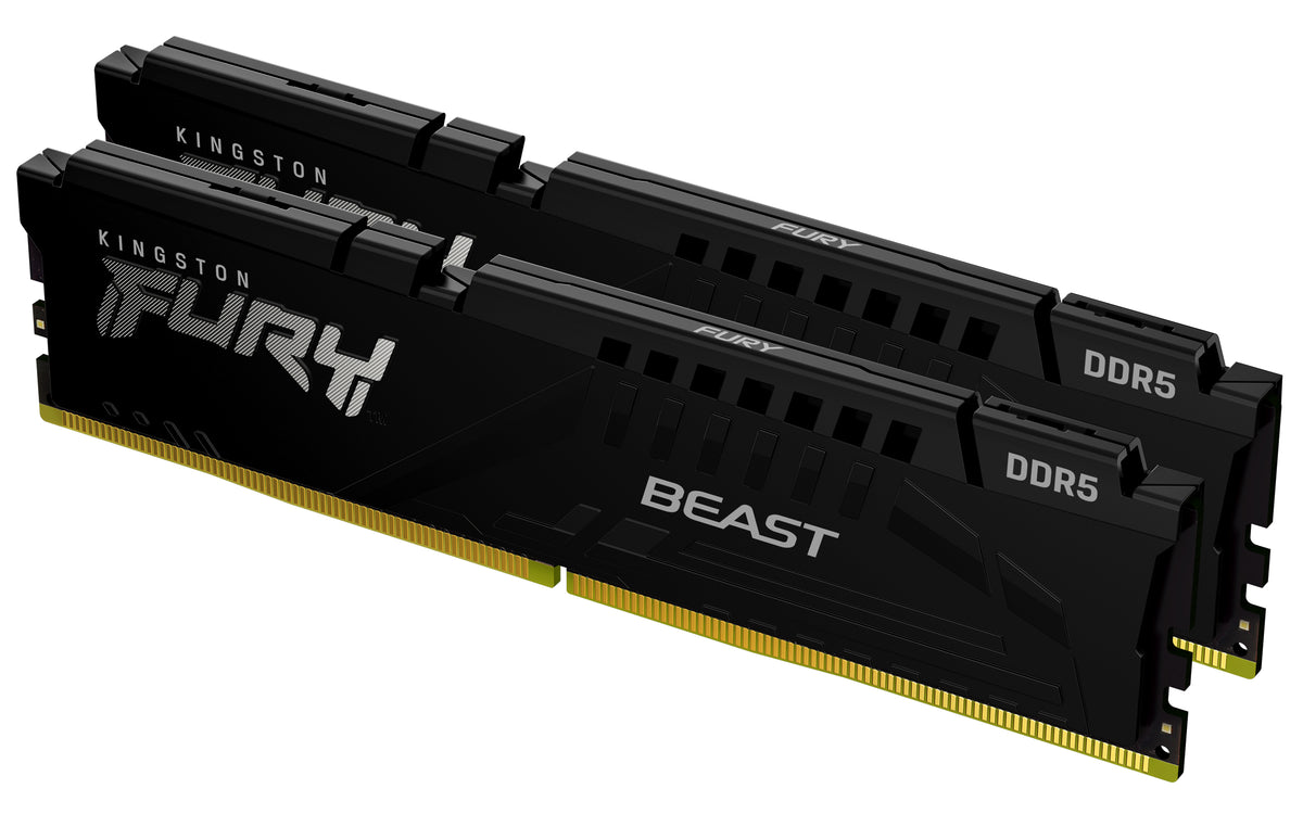 Kingston FURY Beast 64GB DDR5 5200MT/s CL40 Kit of 4 Black XMP