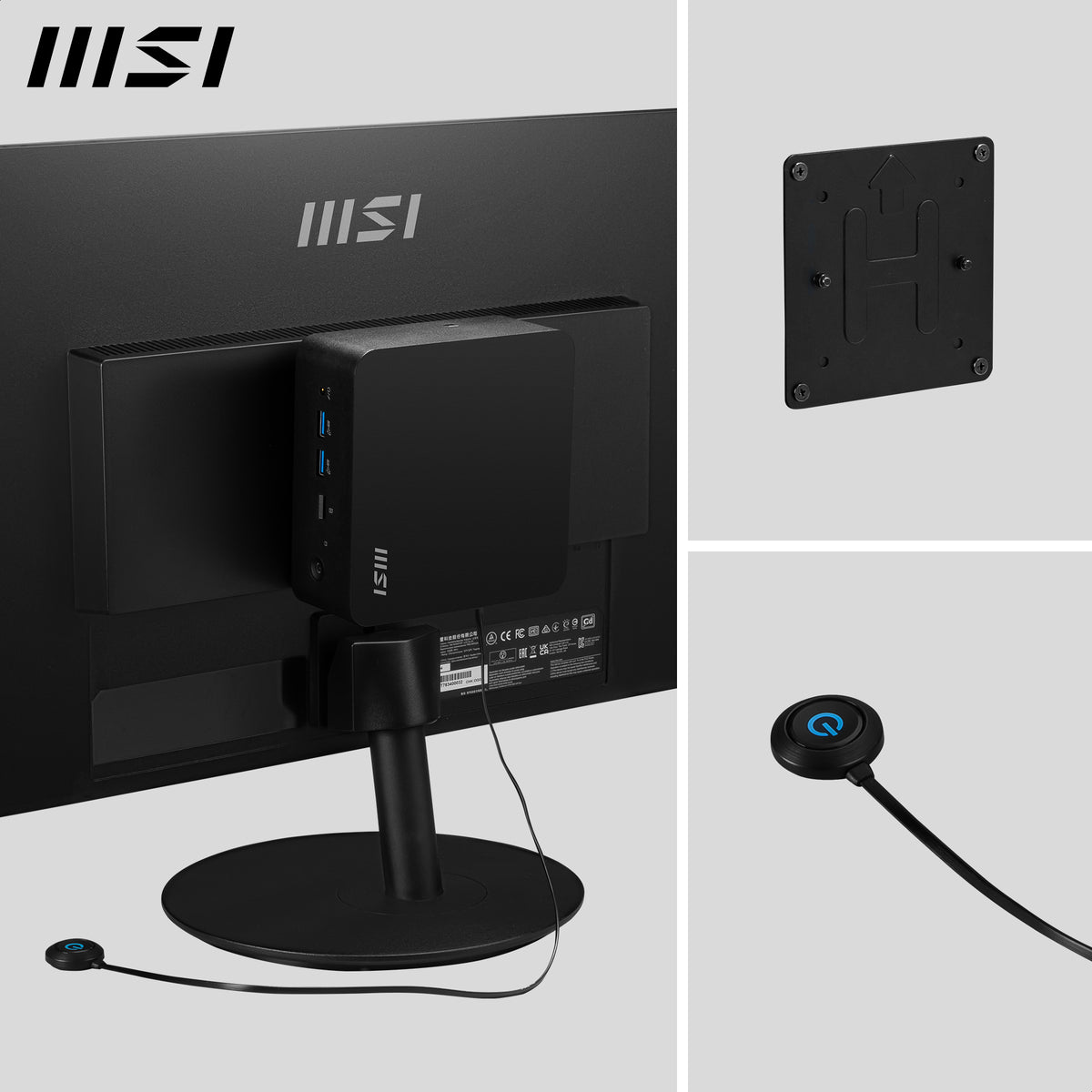 MSI Cubi NUC 13MQG i5-1345U vPro 8GB 512GB Win 11 Pro